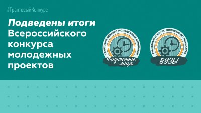 Итоги Всероссийского конкурса молодежных проектов 2020