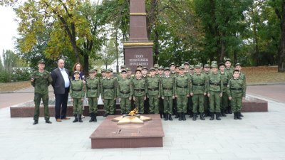 Кадеты СКГИИ были на уроке – экскурсии по местам боевой славы города Нальчика