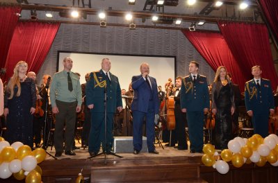 Концерт в СКГИИ образцово-показательного оркестра войск национальной гвардии РФ