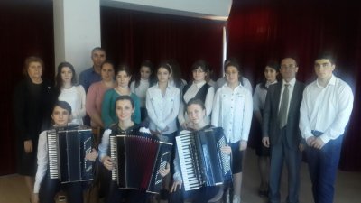 Концерт в Государственном колледже культуры Республики Ингушетия